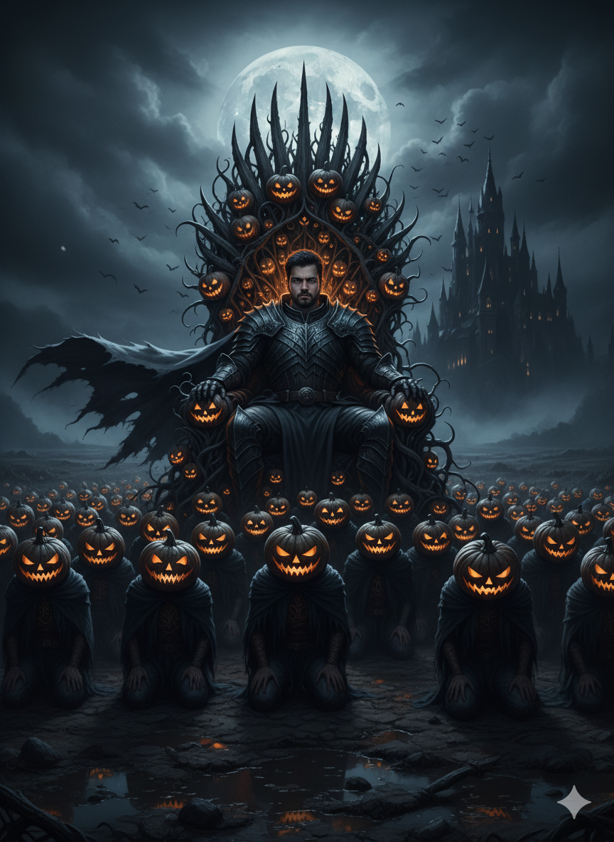 The Throne of Jack-o'-Lanterns