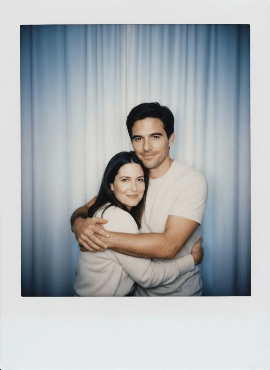 AI Polaroid-Style Photo